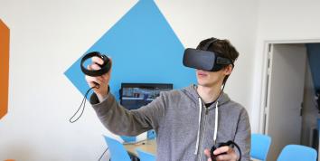 Casque de réalité virtuelle pour les jeux sérieux - Groupe SGRL